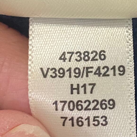 Lands' End Women's Navy blue Crew Neck Sweater size XS Extra Small - Picture 7 of 10